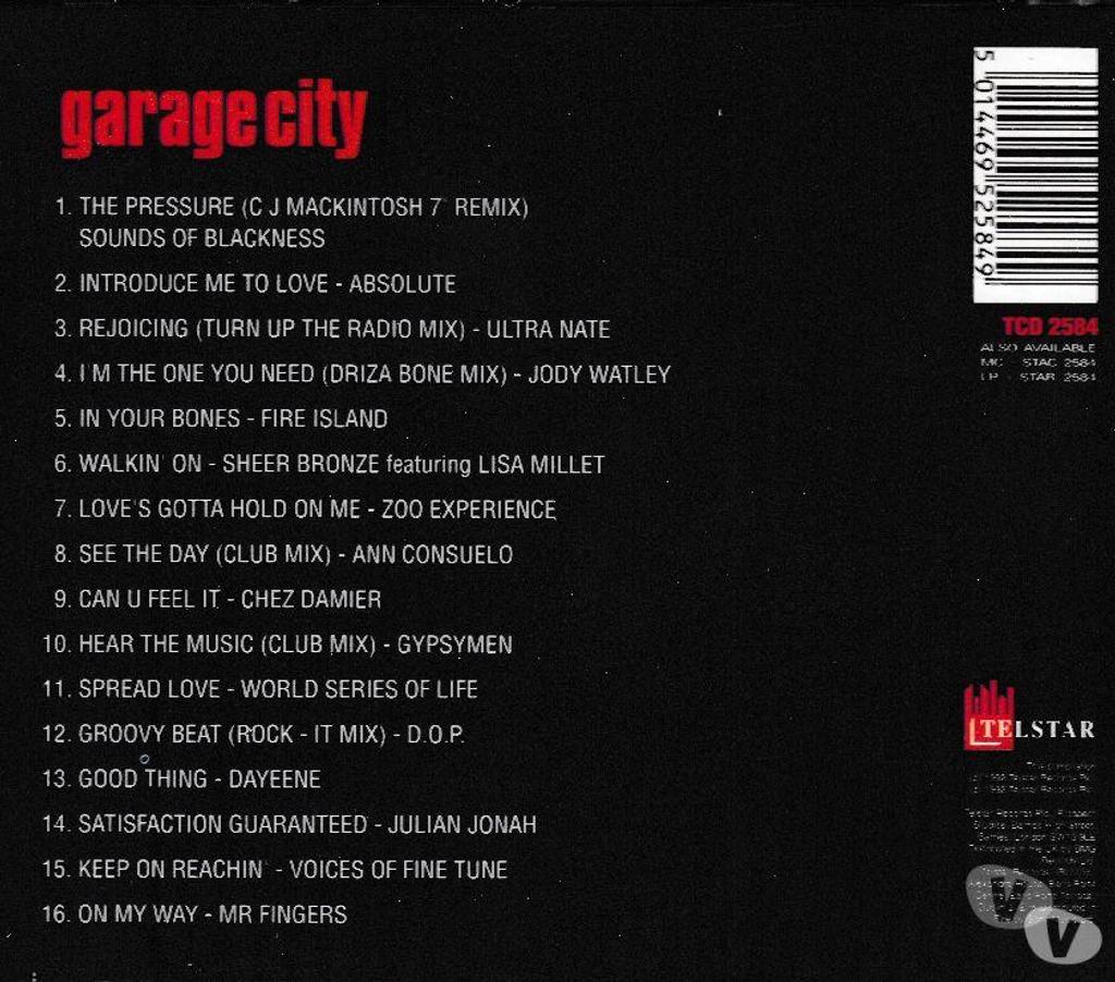 CDs Hauts-de-Seine Antony - 92160 - Photos Vivastreet CD Garage City - Compilation