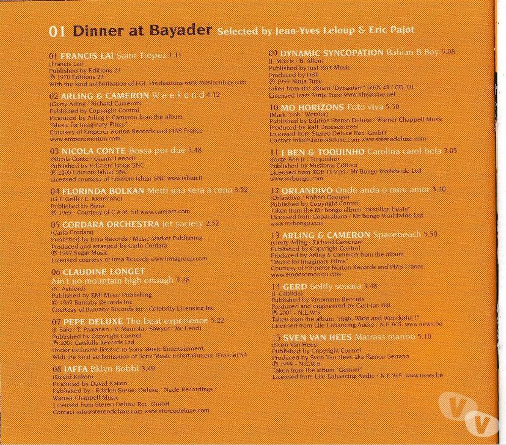 CDs Hauts-de-Seine Antony - 92160 - Photos Vivastreet CD Hotel Byblos Saint-Tropez Since 1967 Compilation