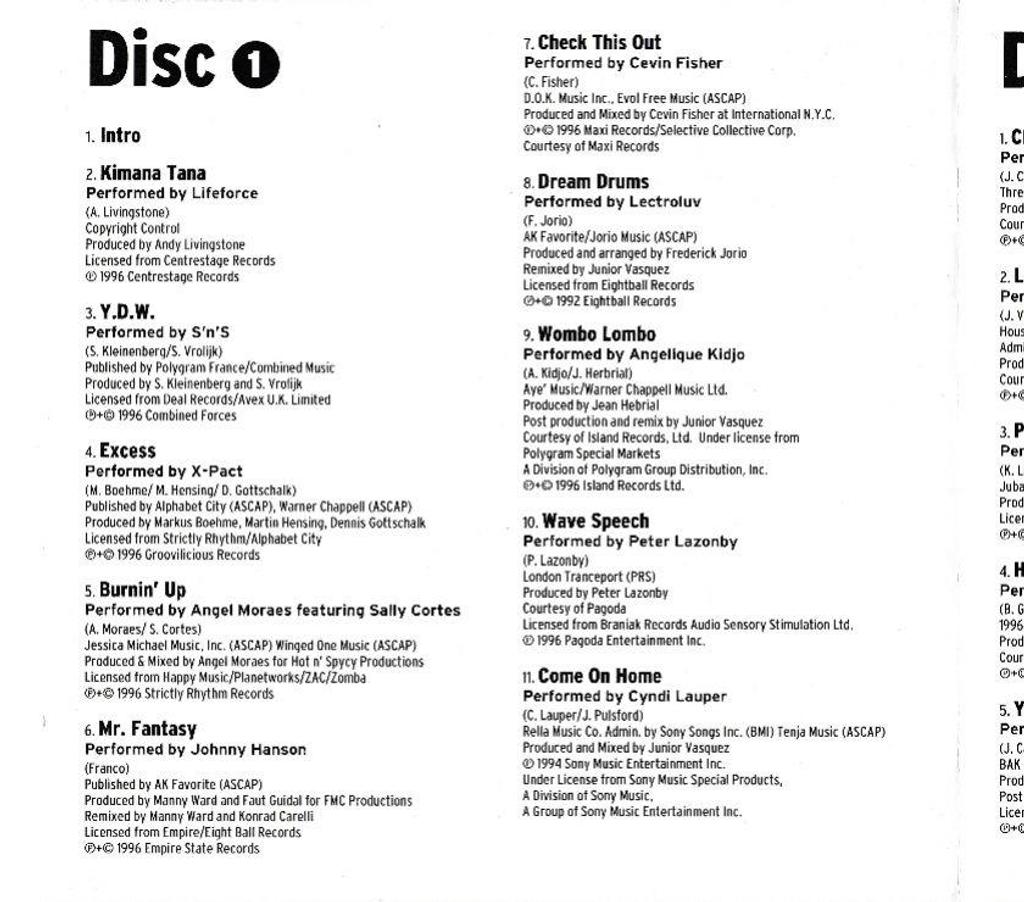 CDs Hauts-de-Seine Antony - 92160 - Photos Vivastreet CD Junior Vasquez Live (Vol. 1) Compilation