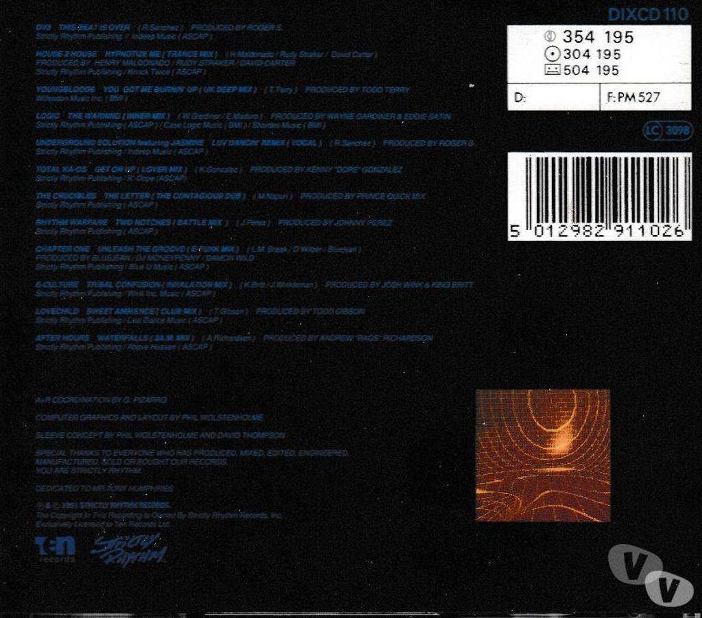 CDs Hauts-de-Seine Antony - 92160 - Photos Vivastreet CD This Is Strictly Rhythm - Compilation