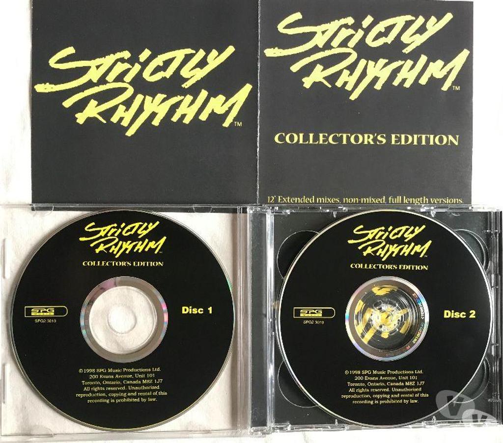 CDs Hauts-de-Seine Antony - 92160 - Photos Vivastreet CD Strictly Rhythm - Collector's Edition Compilation