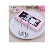 Duo petites cuillères café cuisine couvert noel table TV