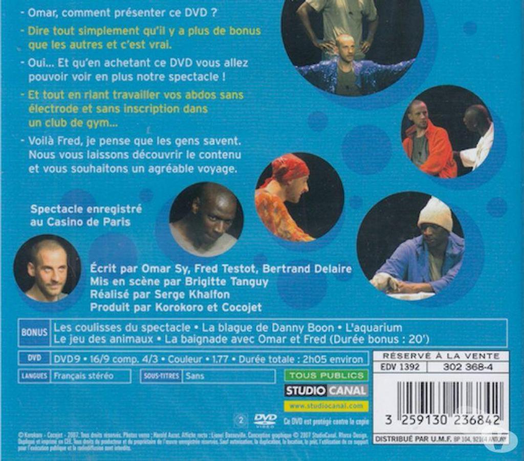 DVD occasion Hauts-de-Seine Antony - 92160 - Photos Vivastreet DVD Omar & Fred - Le Spectacle
