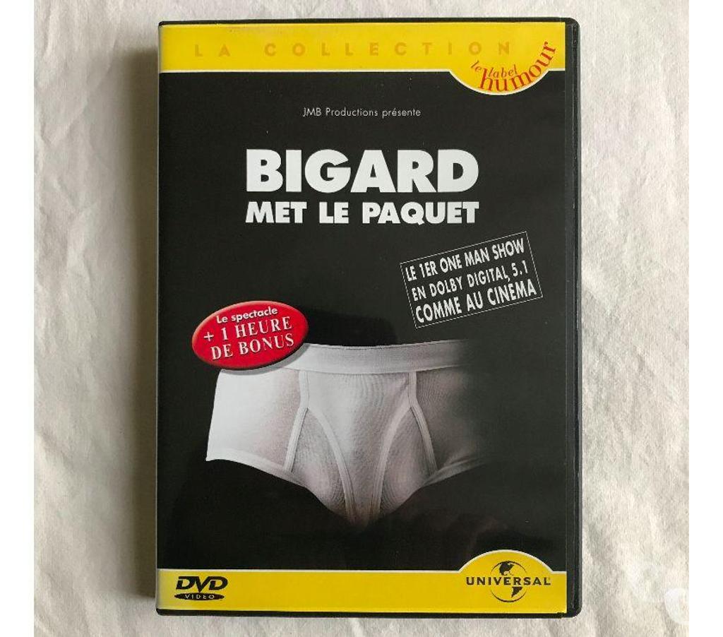 DVD occasion Hauts-de-Seine Antony - 92160 - Photos Vivastreet DVD Bigard Met Le Paquet - Enregistré au Bataclan Paris