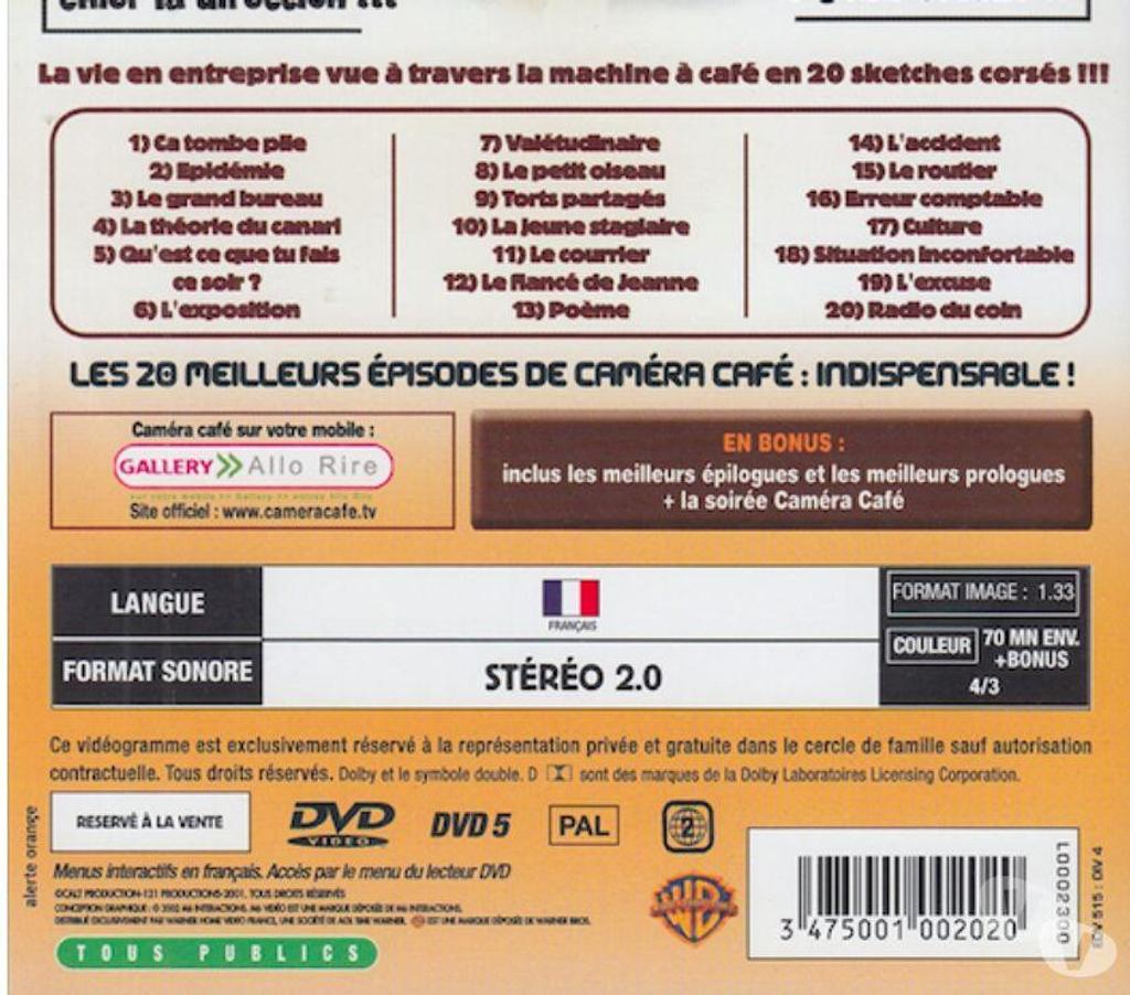 DVD occasion Hauts-de-Seine Antony - 92160 - Photos Vivastreet DVD La Crème De 