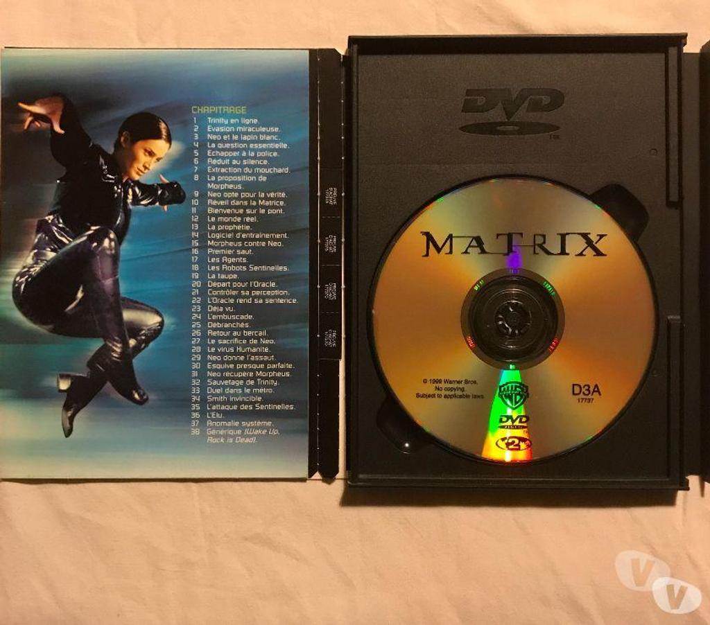 DVD occasion Hauts-de-Seine Antony - 92160 - Photos Vivastreet DVD Matrix (The Matrix) - Wachowski