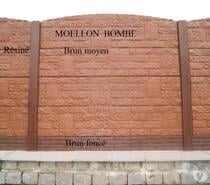 cloture en béton déco.