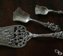 Lot de 3 PELLES ANCIENNES en argent 800G