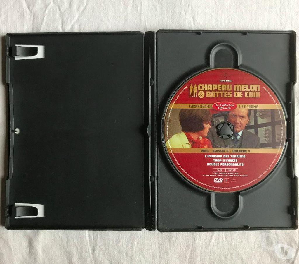 DVD occasion Hauts-de-Seine Antony - 92160 - Photos Vivastreet DVD Chapeau Melon & Bottes De Cuir 1968 P. Macnee Thorson