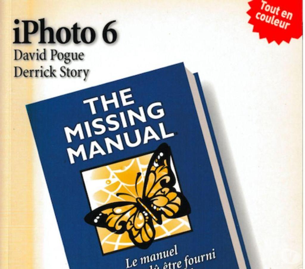 Livres occasion Hauts-de-Seine Antony - 92160 - Photos Vivastreet Livre: Iphoto 6 - Le manuel pour le logiciel Apple