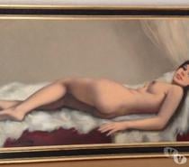 TABLEAU signé, femme nue