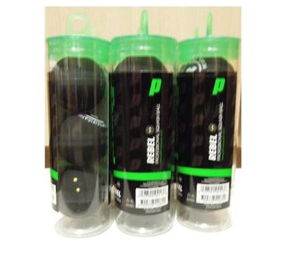 Photos Vivastreet 6 tubes 3 balles squash PRINCE Rebel NEUFS
