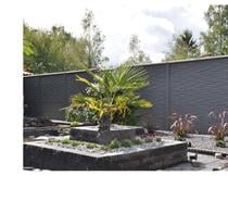 Clotures béton déco. Surplus de chantier