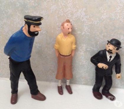 Collections Meaux Seine-et-Marne - Photos Vivastreet Figurines Hergé TINTIN - Capitaine HADDOCK et DUPONT