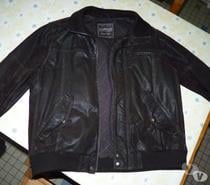 Blouson en cuir Homme
