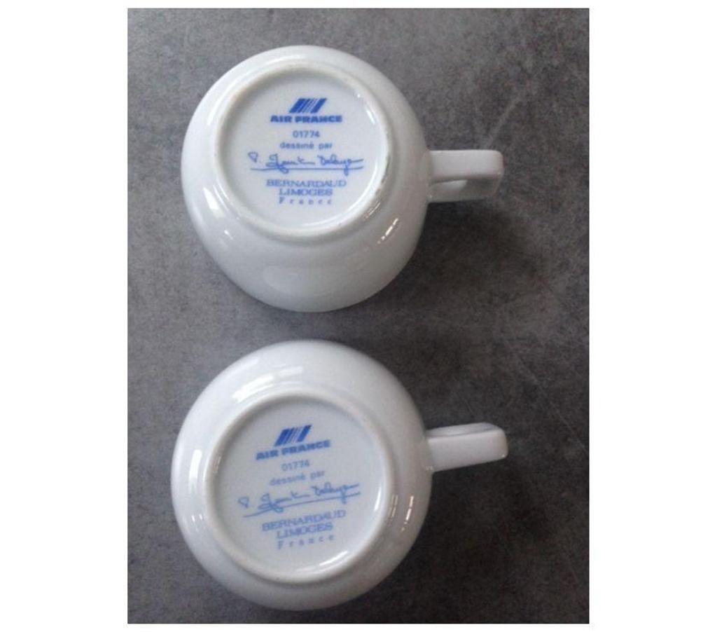 Collection Seine-et-Marne Meaux - 77100 - Photos Vivastreet TASSES Bernardaud Limoges pour la Cie Air France