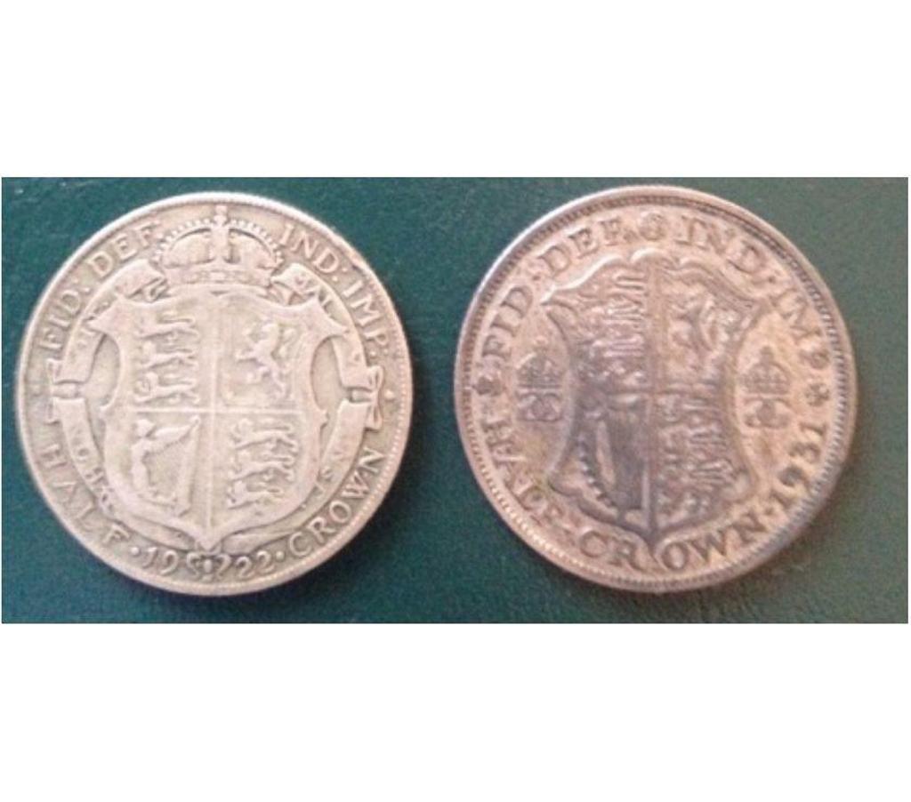 Collection Seine-et-Marne Meaux - 77100 - Photos Vivastreet MONNAIE HALF CROWN Georges V