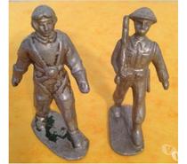 Figurines métal QUIRALU 2 SOLDATS