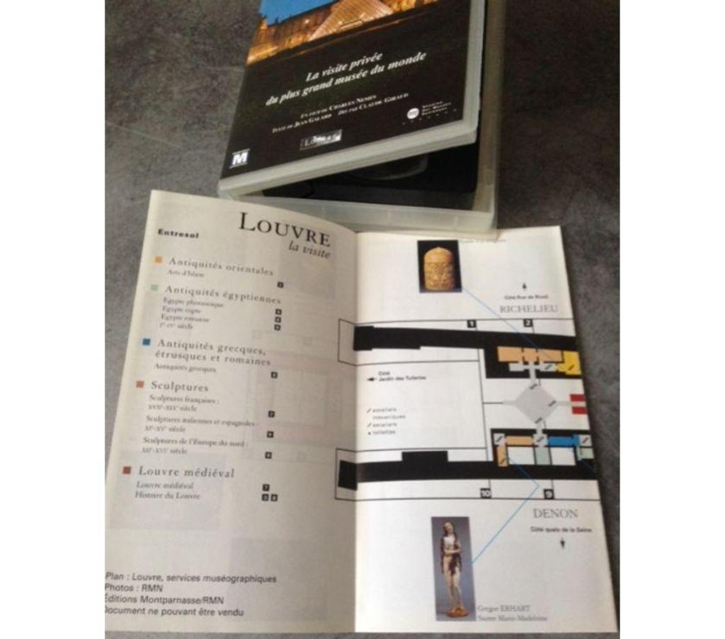 DVD occasion Seine-et-Marne Meaux - 77100 - Photos Vivastreet CASSETTE VHS "LE LOUVRE"