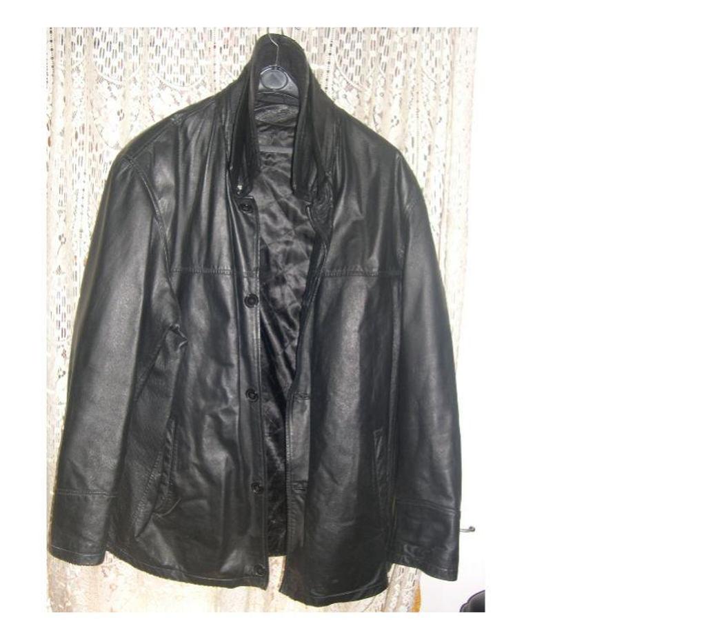 Vêtements occasion Bouches-du-Rhône Aix en Provence - Photos Vivastreet VESTE 100 % CUIRE NOIR TAILLE XL LARGE