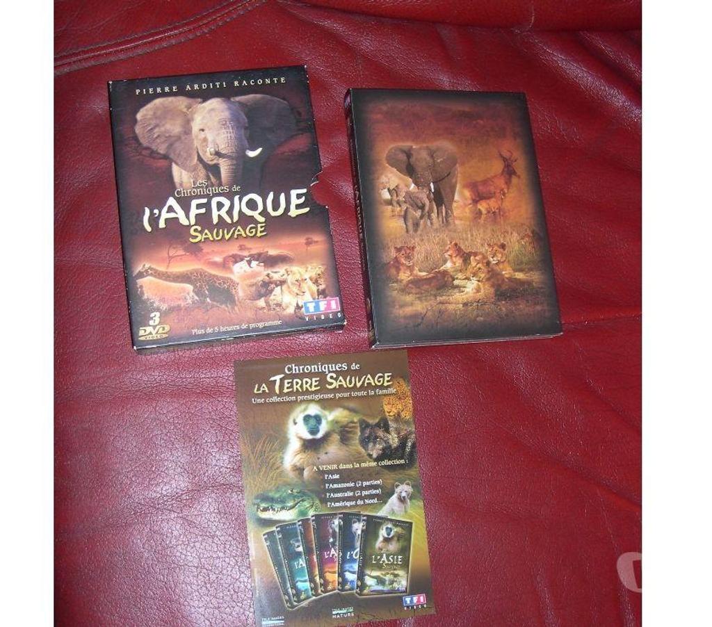 DVD occasion Bouches-du-Rhône Aix en Provence - Photos Vivastreet DVD X 3 CHRONIQUES DE L'AFRIQUE SAUVAGE