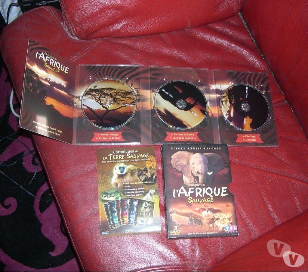 DVD occasion Bouches-du-Rhône Aix en Provence - Photos Vivastreet DVD X 3 CHRONIQUES DE L'AFRIQUE SAUVAGE