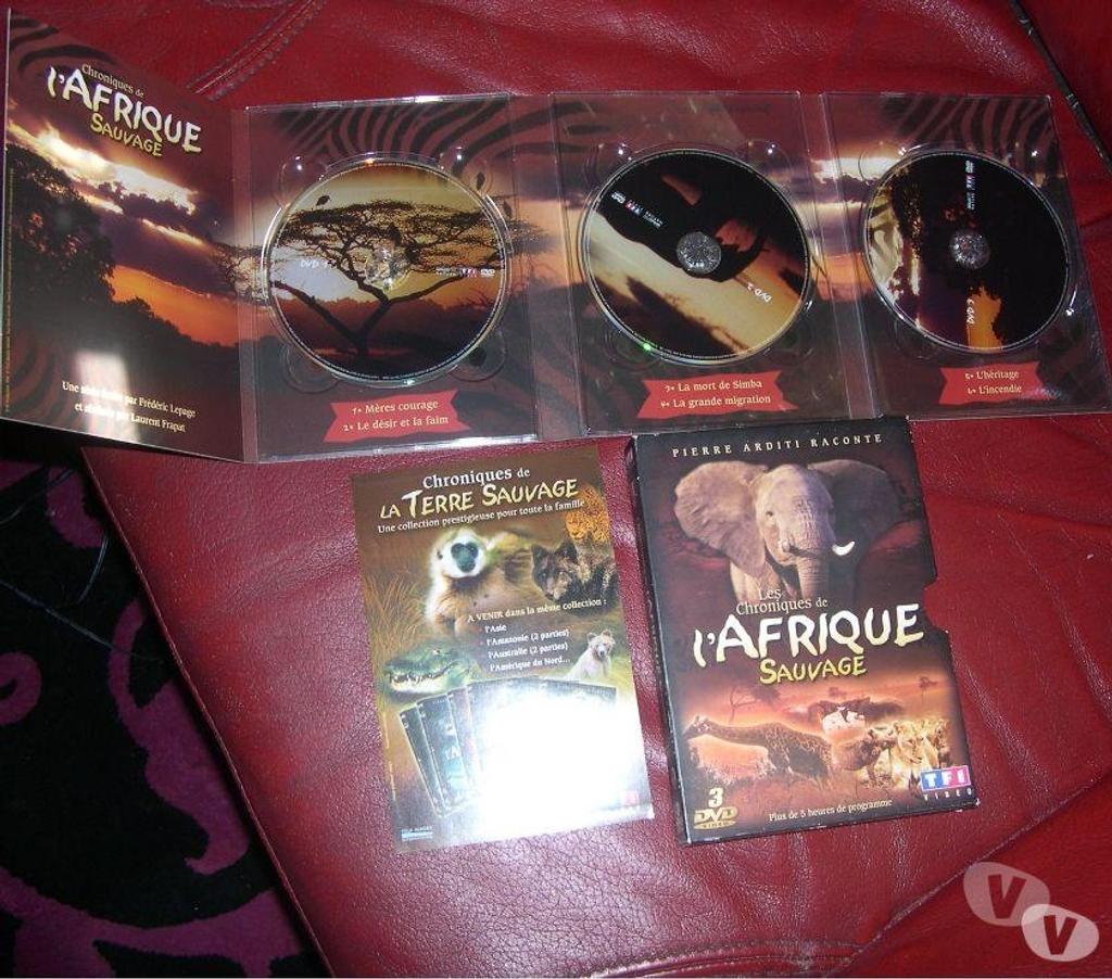DVD occasion Bouches-du-Rhône Aix en Provence - Photos Vivastreet DVD X 3 CHRONIQUES DE L'AFRIQUE SAUVAGE