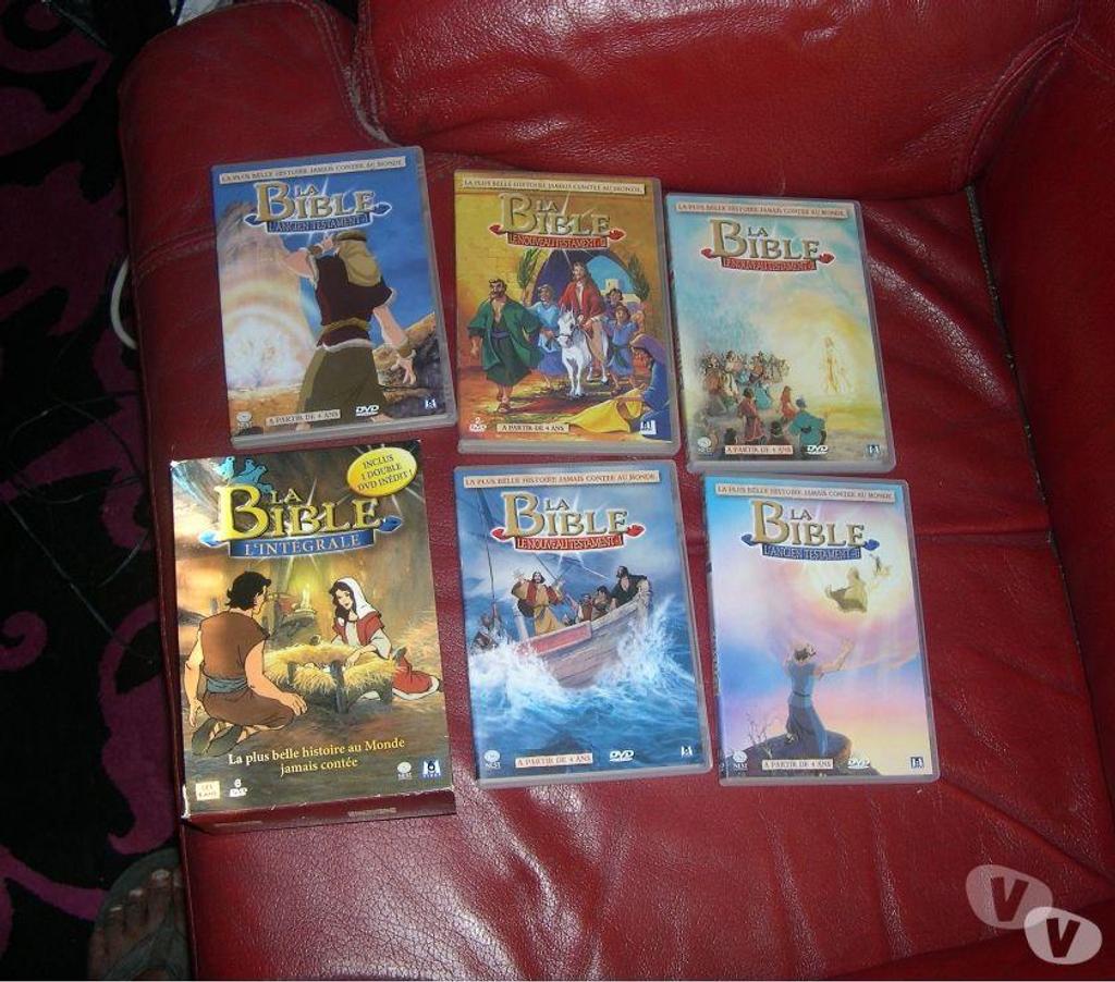DVD occasion Bouches-du-Rhône Aix en Provence - Photos Vivastreet LA BIBLE L'INTEGRALE EN DESSIN ANIMES DVD X 6