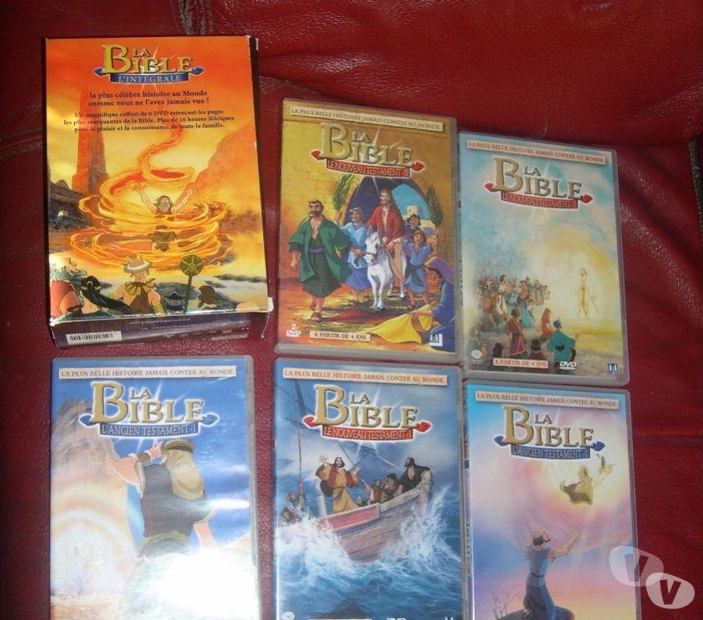 DVD occasion Bouches-du-Rhône Aix en Provence - Photos Vivastreet LA BIBLE L'INTEGRALE EN DESSIN ANIMES DVD X 6