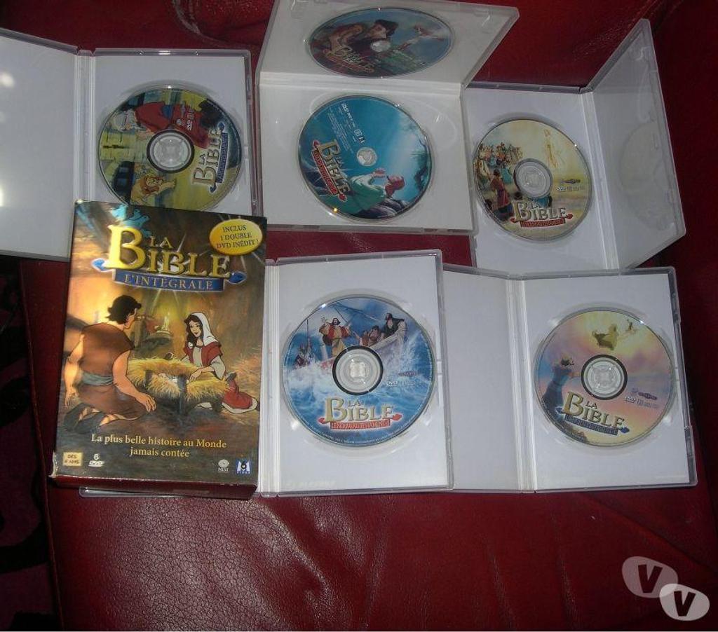 DVD occasion Bouches-du-Rhône Aix en Provence - Photos Vivastreet LA BIBLE L'INTEGRALE EN DESSIN ANIMES DVD X 6
