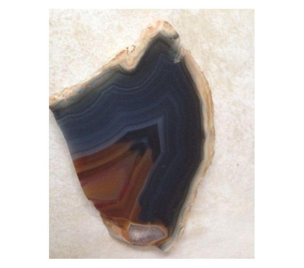 Collection Seine-et-Marne Meaux - 77100 - Photos Vivastreet Minéral "AGATE" demi- tranche poids 98 g 