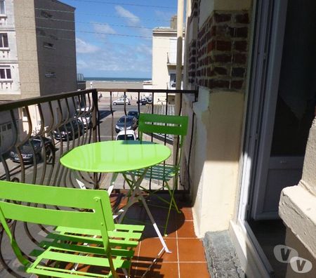 location saisonniere Pas-de-Calais Berck - 62600 - Photos Vivastreet Studio 2à4 pers Vue Mer + Balcon vue plage +WIFI