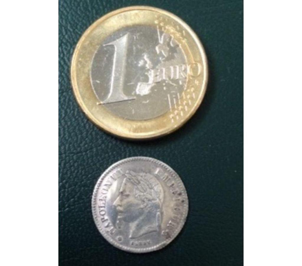 Collection Seine-et-Marne Meaux - 77100 - Photos Vivastreet Monnaie 20 CENT Napoléon III 1867