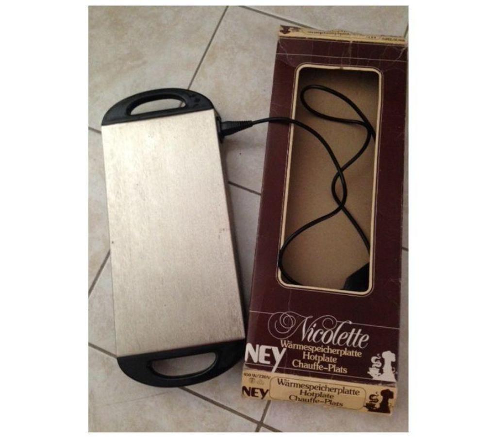 Electroménager occasion Seine-et-Marne Meaux - 77100 - Photos Vivastreet CHAUFFE PLATS "Nicolette" vintage