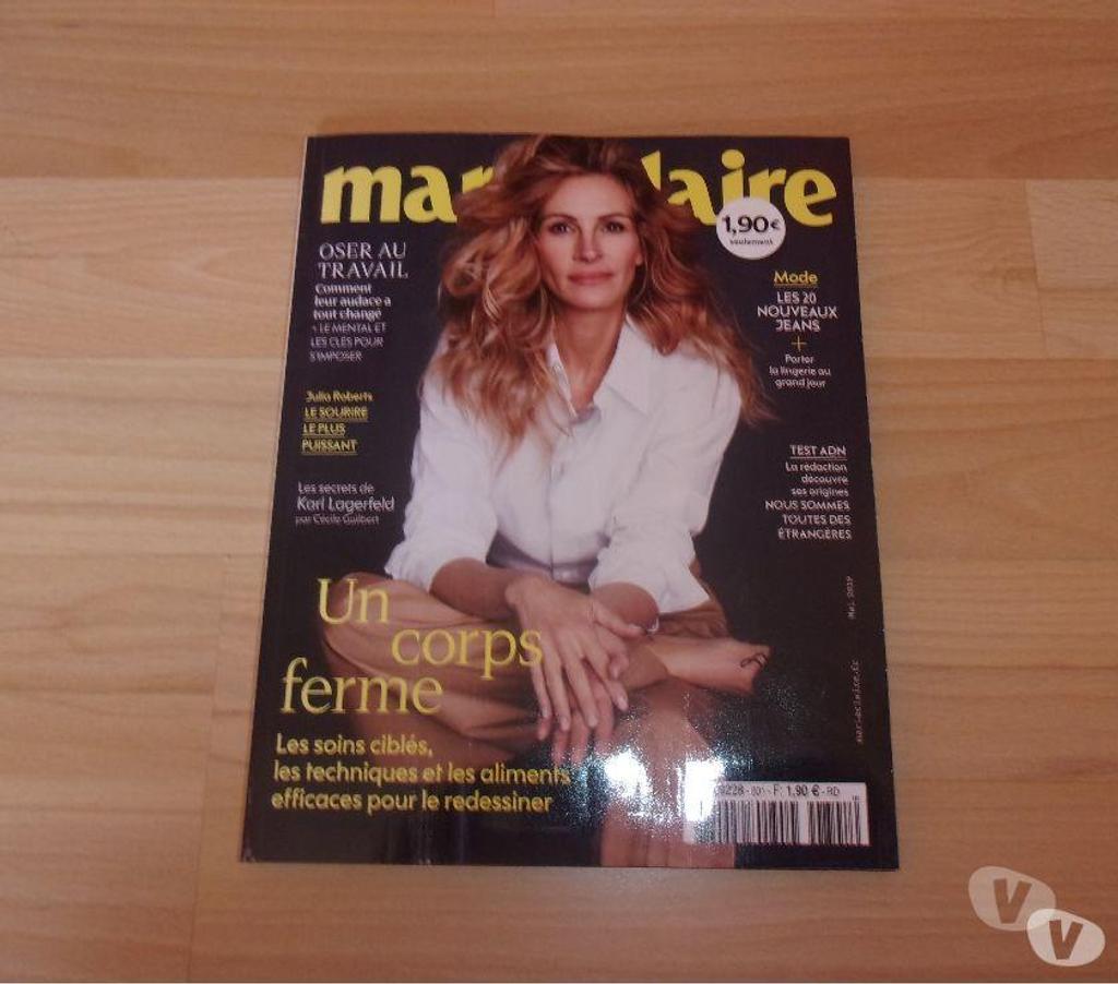 Livres occasion Ardèche Ardoix - 07290 - Photos Vivastreet Magazine Marie Claire N° 801 - Mai 2019