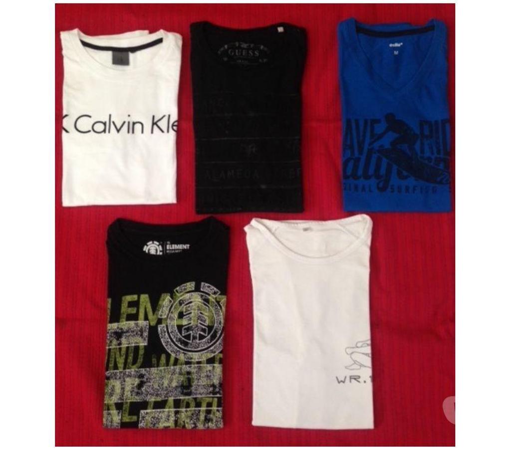 Vêtements occasion Seine-et-Marne Meaux - 77100 - Photos Vivastreet Lot de 5 TEE-SHIRTS homme, taille M 