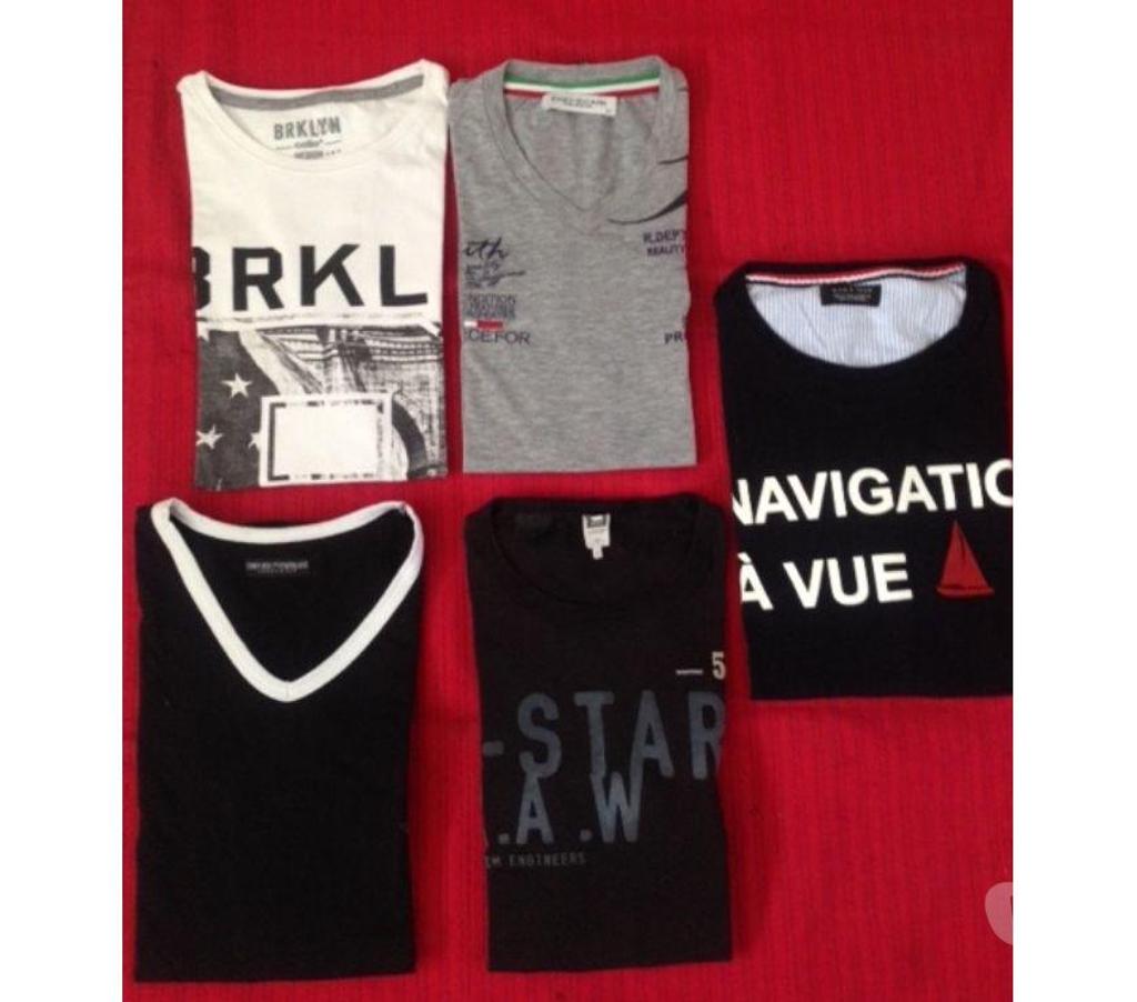 Vêtements occasion Seine-et-Marne Meaux - 77100 - Photos Vivastreet Lot de 5 TEE-SHIRTS homme, taille M