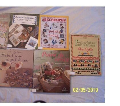 Livres Issy les Moulineaux Hauts-de-Seine - Photos Vivastreet LIVRES DIVERS DE BRODERIE