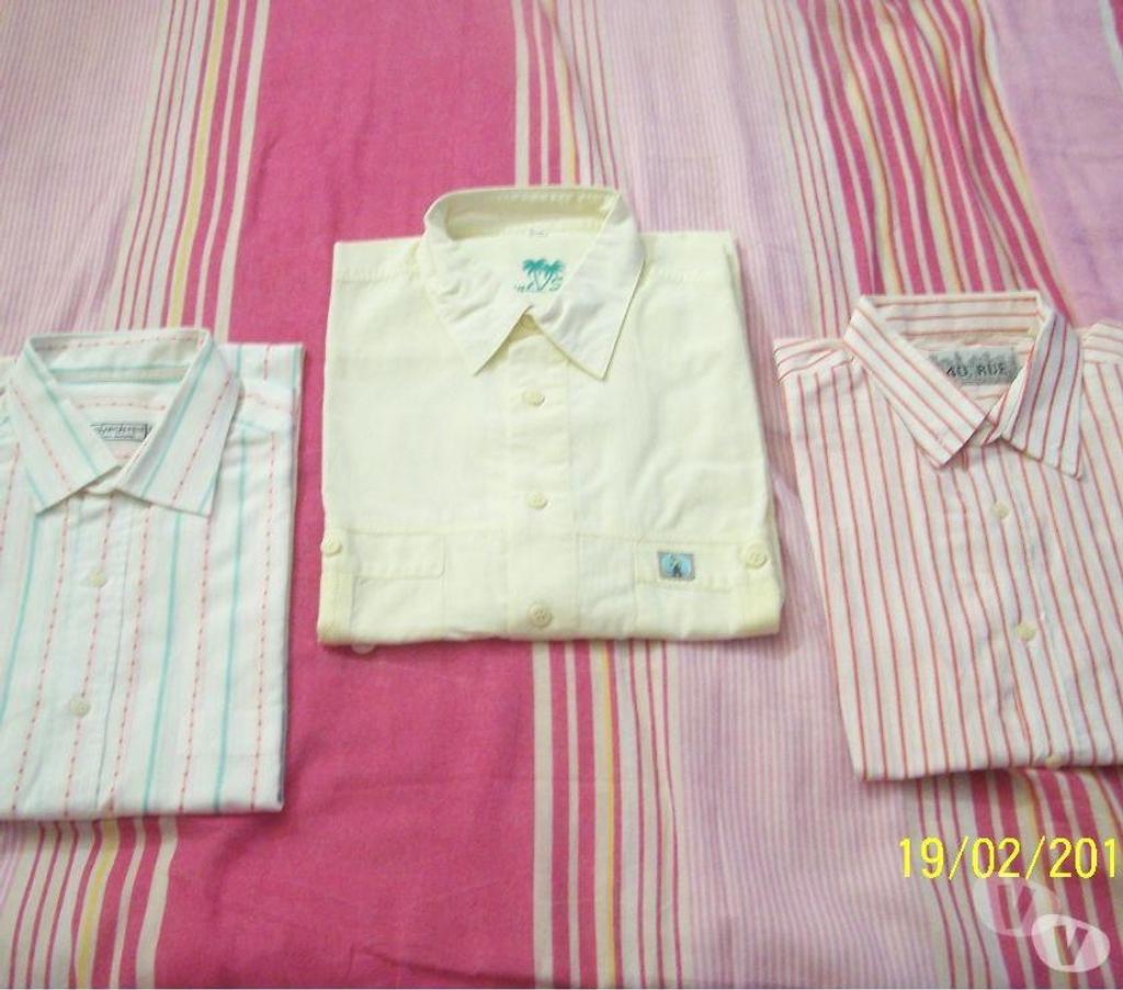 Vêtements occasion Hauts-de-Seine Issy les Moulineaux - 92130 - Photos Vivastreet 3 CHEMISES POUR L'ETE TAILLE XL ET L NEUVES