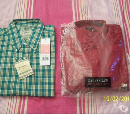 Vêtements occasion Issy les Moulineaux Hauts-de-Seine - Photos Vivastreet LOT DE 2 CHEMISES NEUVES EN TAILLE L