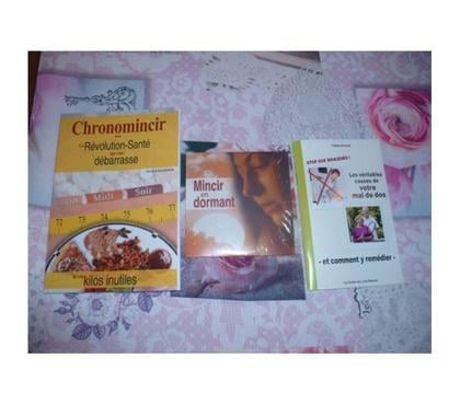 Livres occasion Feves Moselle - Photos Vivastreet Lot Livre Chronomincire Régime Santé beauté mode TV alimenta