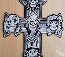 Ecusson brodé guns'n'roses XL 32x26 cm thermocollant