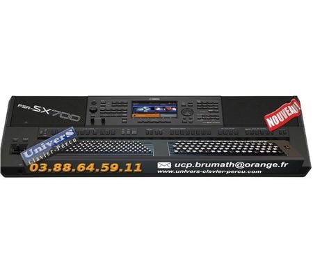 Instruments de musique Bas-Rhin Mommenheim - 67670 - Photos Vivastreet YAMAHA PSR-SX720 - Clavier bouton accordéon