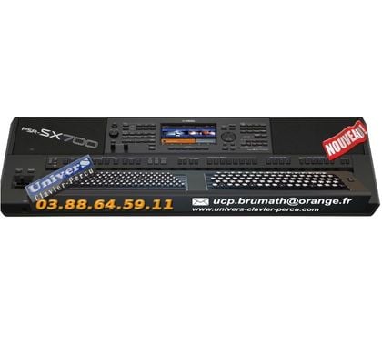 Instruments de musique Mommenheim Bas-Rhin - Photos Vivastreet YAMAHA PSR-SX720 - Clavier bouton accordéon