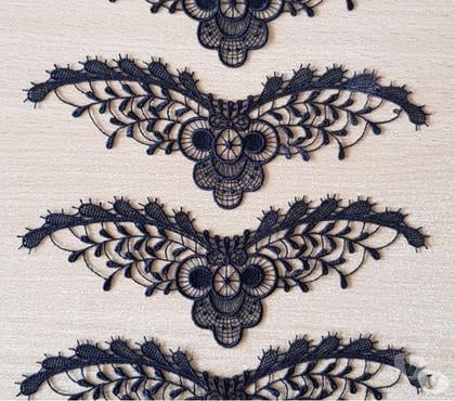 Accessoires & Bagagerie Carnon Hérault - Photos Vivastreet 4 broderies noires 17x6 cm