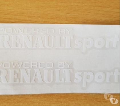 Pièces moteur et accessoires auto Carnon Hérault - Photos Vivastreet paire d'autocollants Renault sport tout support