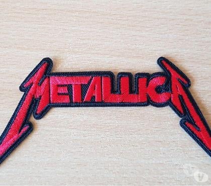 Collections Carnon Hérault - Photos Vivastreet Ecusson brodé logo metallica rouge 13x6 cm