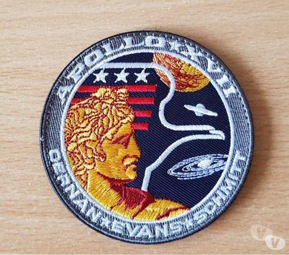 Collections Carnon Hérault - Photos Vivastreet Ecusson brodé mission apollo 17 nasa Cernan Evans Schmitt