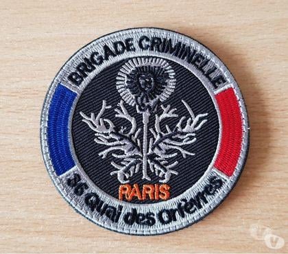 Collections Carnon Hérault - Photos Vivastreet Ecusson brodé brigade criminelle 36 quai des orfèvres