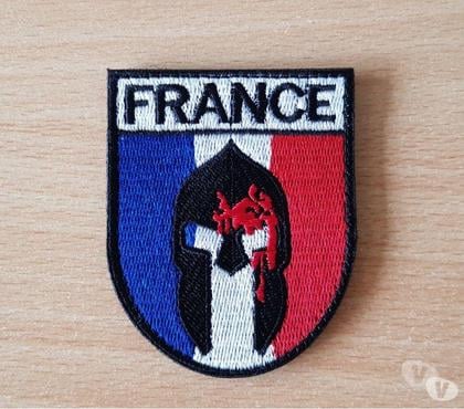 Collection Carnon Hérault - Photos Vivastreet Ecusson brodé drapeau français spartiate spartan